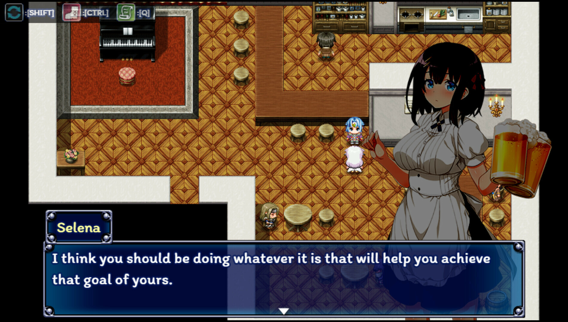 Paradise Angel Gameplay Screenshot