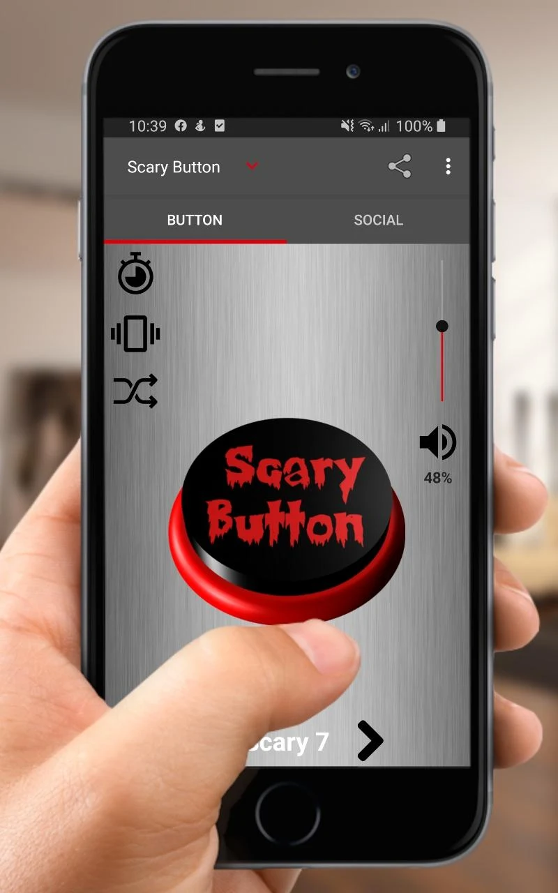 Scary Sound Button Unlimited Spins Proof