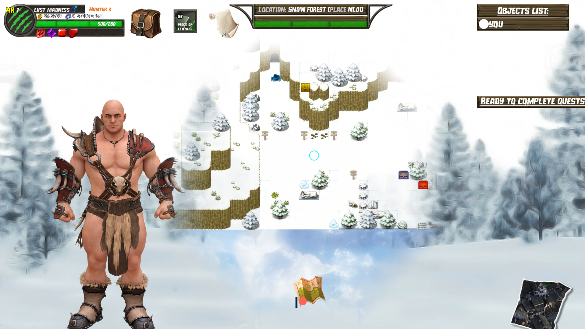 Lust Hunter: Male edition Gameplay Screenshot